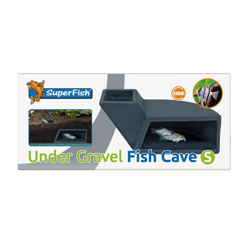 Superfish Undergravel Fish Cave Small and Medium Size Hide Cover