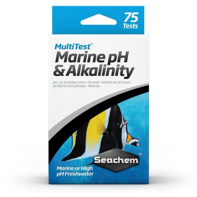 Seachem MultiTest Marine PH & Alkalinity, 75 tests