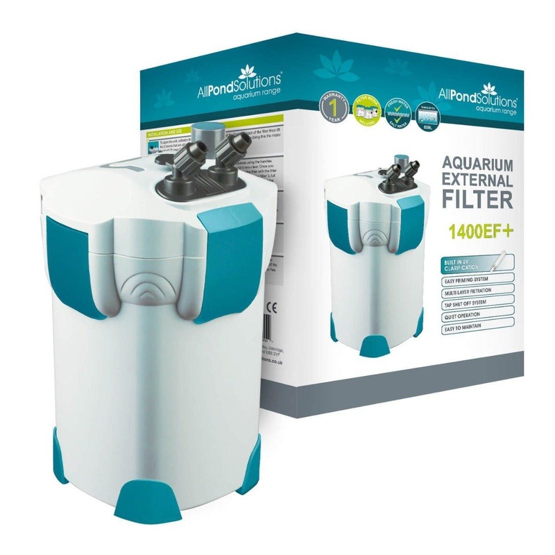 1400L/H + 9W UV Aquarium External Filter 1400EF+