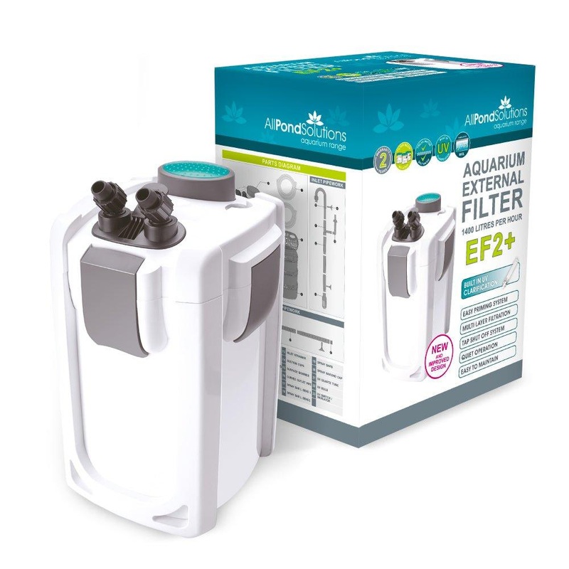 1400L/H + 9W UV Aquarium External Filter EF2+