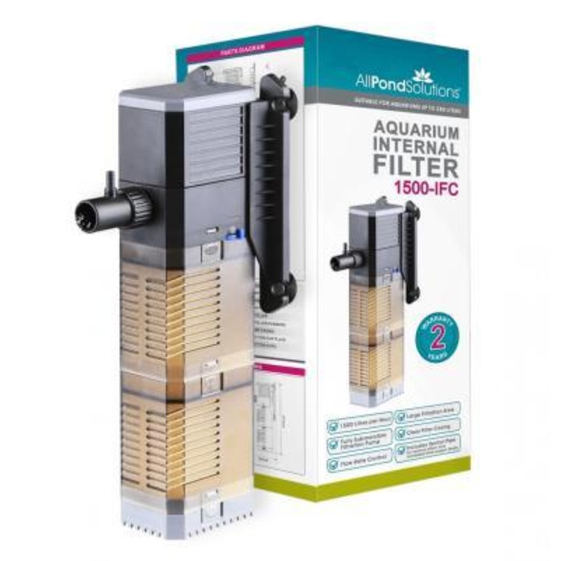 1500L/H Aquarium Internal Filter Adj Flow 1500-IFC