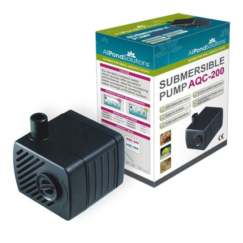 200 L/H Submersible Aquarium Water Pump