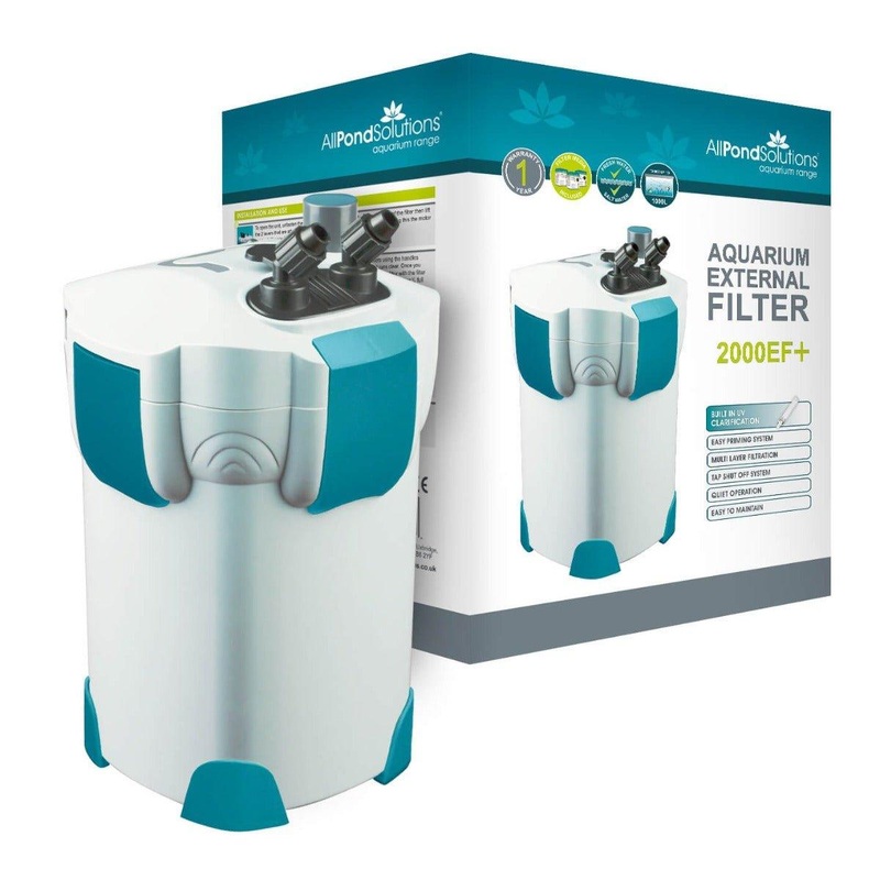 2000L/H + 9W UV Aquarium External Filter 2000EF+