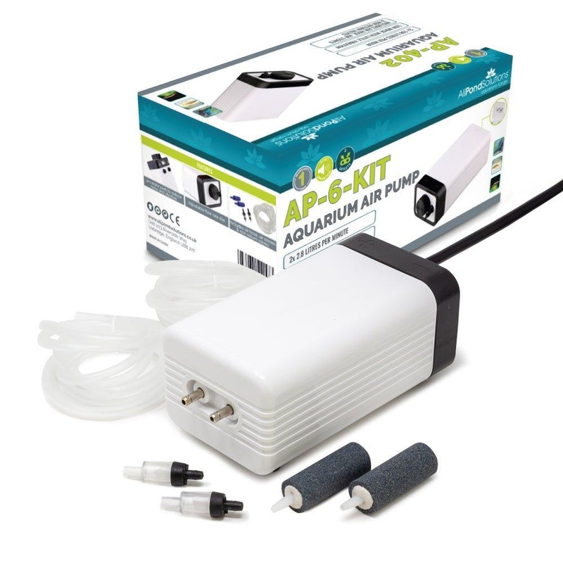 336L/H Aquarium Air Pump Complete Kit AP-6