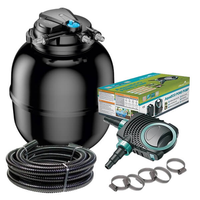 50000L Koi Pressurised Pond Filter Kit AUTO-PFC-50000-KIT