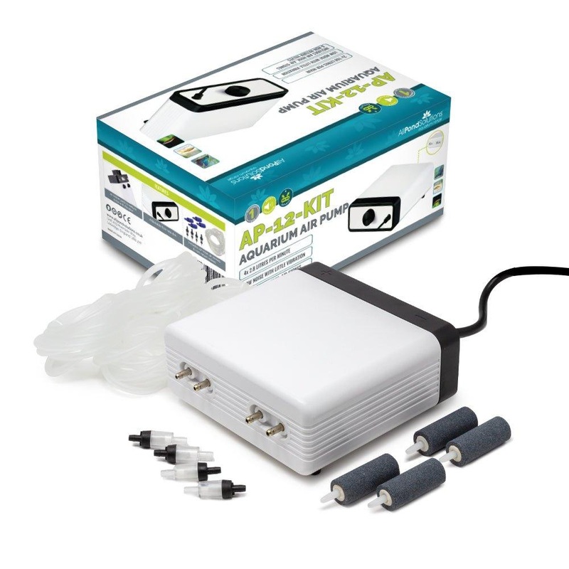 672L/H Aquarium Air Pump Complete Kit AP-12