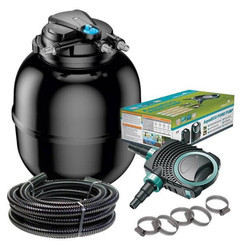 75000L Koi Pressurised Pond Filter Kit AUTO-PFC-75000-KIT