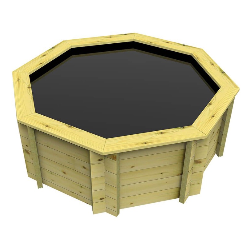 The Garden Timber Company Wooden Pond 6ft Octagonal