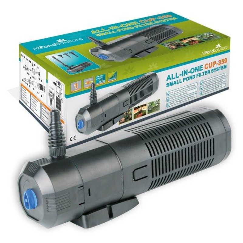 2000L/H All In One Pond Pump Filter UV CUP-359