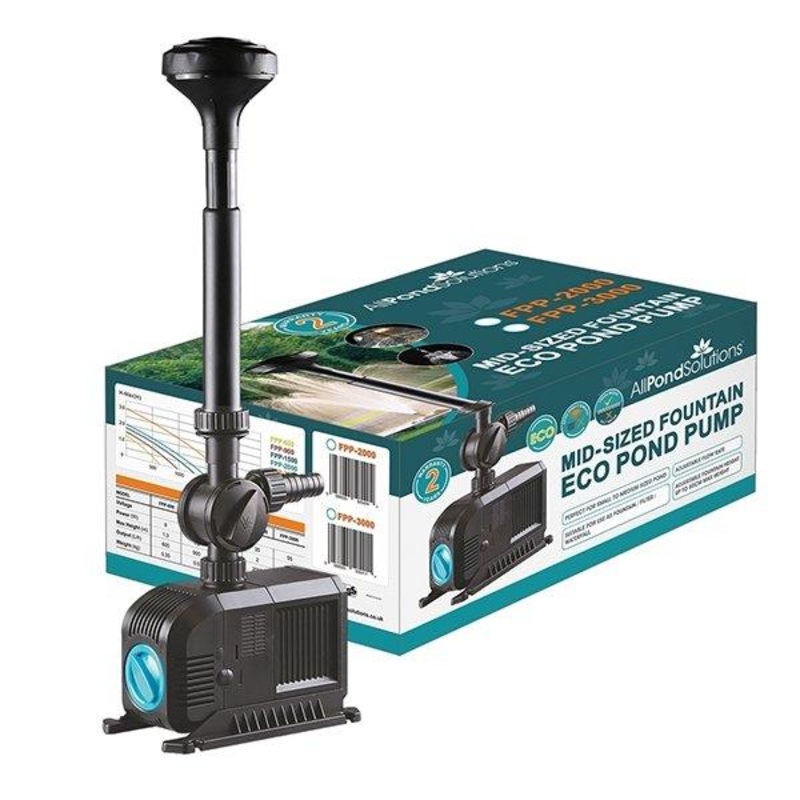 2000L/H Fountain Pond Pump FPP-2000