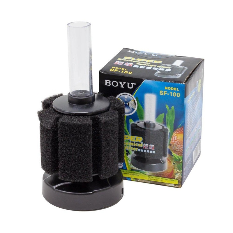 Boyu SF-100 Sponge Aquarium Fish Tank Filter - Fry - Shrimp