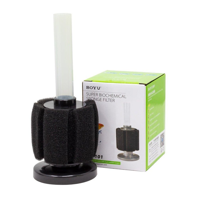 Boyu SF-101 Sponge Aquarium Fish Tank Filter - Fry - Shrimp