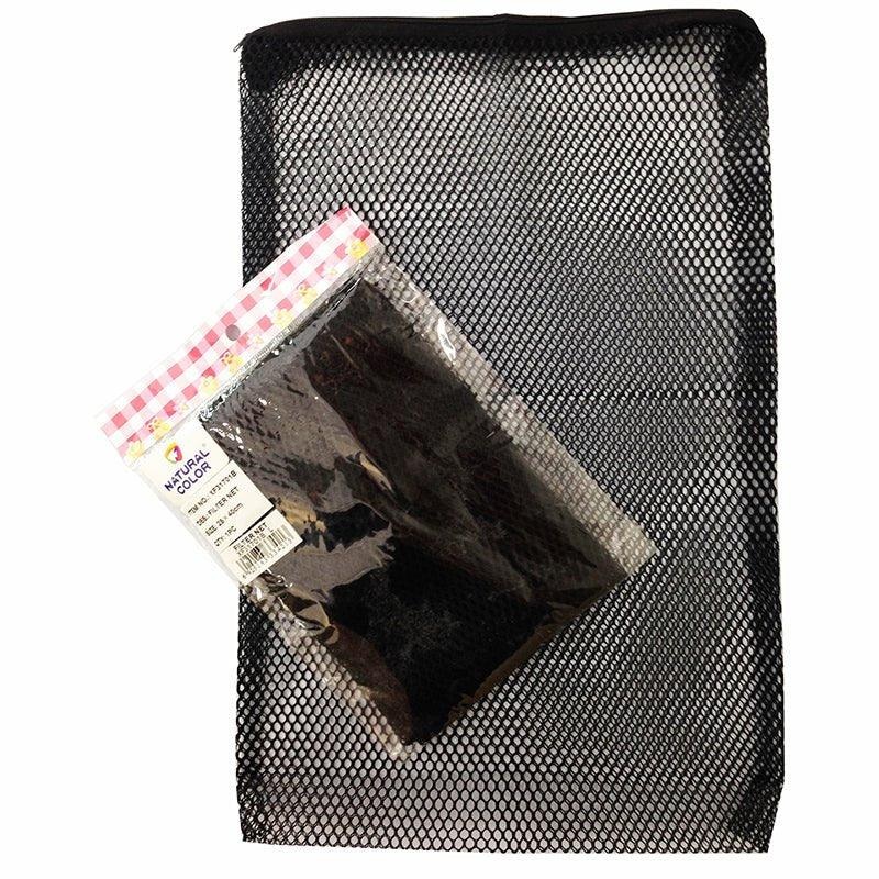Natural Colour Filter Media Bags Nets with Zip 28 x 40cm