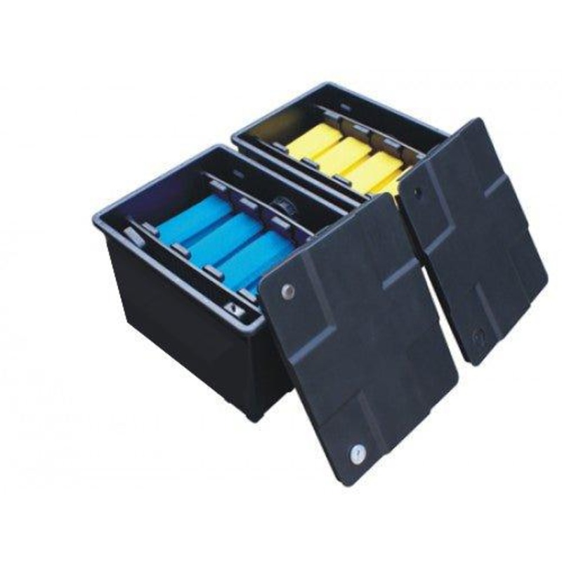 12000L Koi Dual Box Pond Filter System