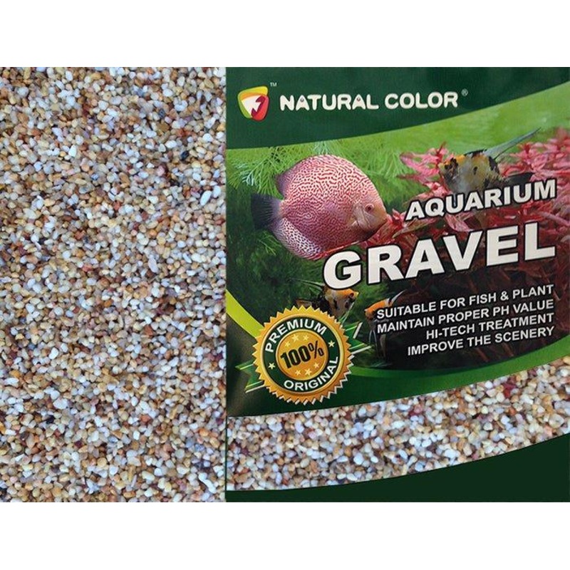 Aquarium Fish Tank Pea Shingle Gravel / Sand 2 - 4mm 5kg