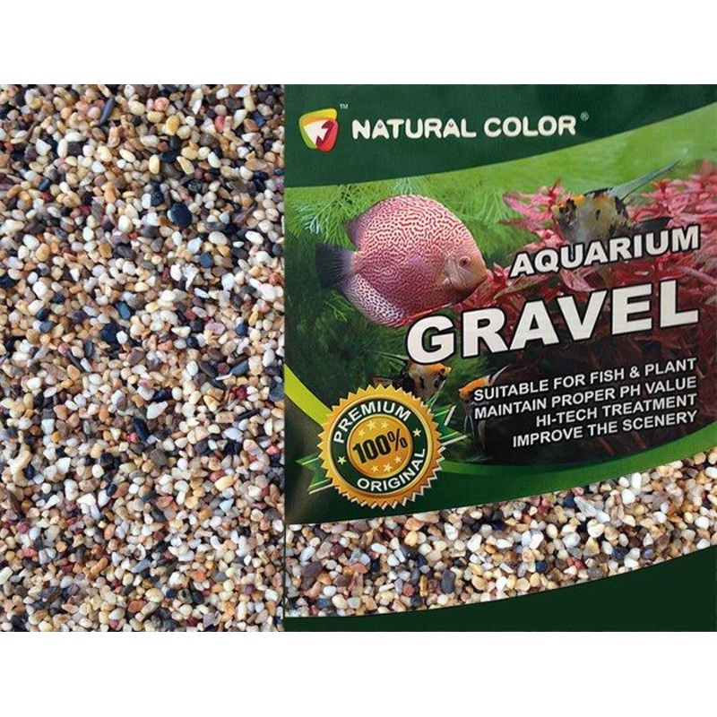Aquarium Fish Tank Pea Shingle Gravel / Sand 3 - 5mm 5kg