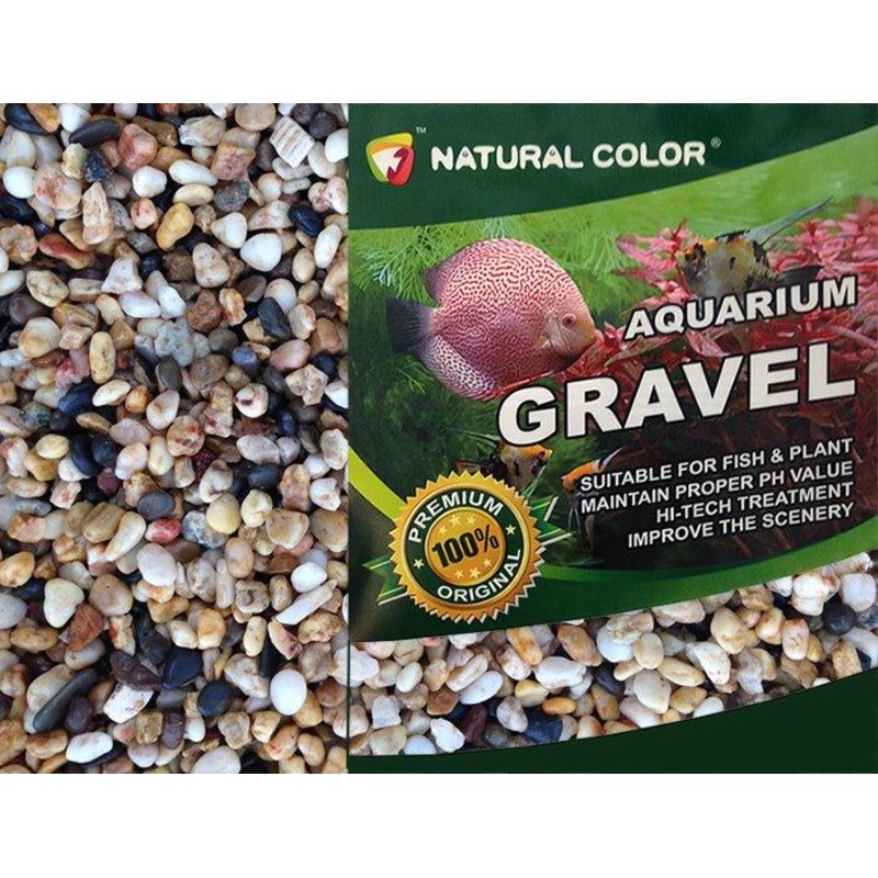 Aquarium Fish Tank Pea Shingle Gravel / Sand 6 - 9mm 5kg