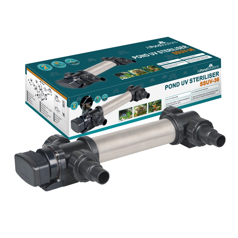 36W Stainless Steel Pond UV Steriliser SSUV-36