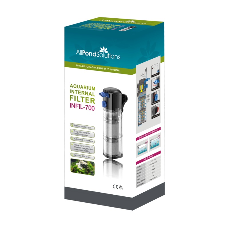 500L/H Aquarium Internal Filter INFIL-700