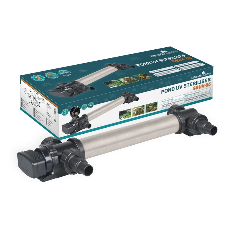 55W Stainless Steel Pond UV Steriliser SSUV-55