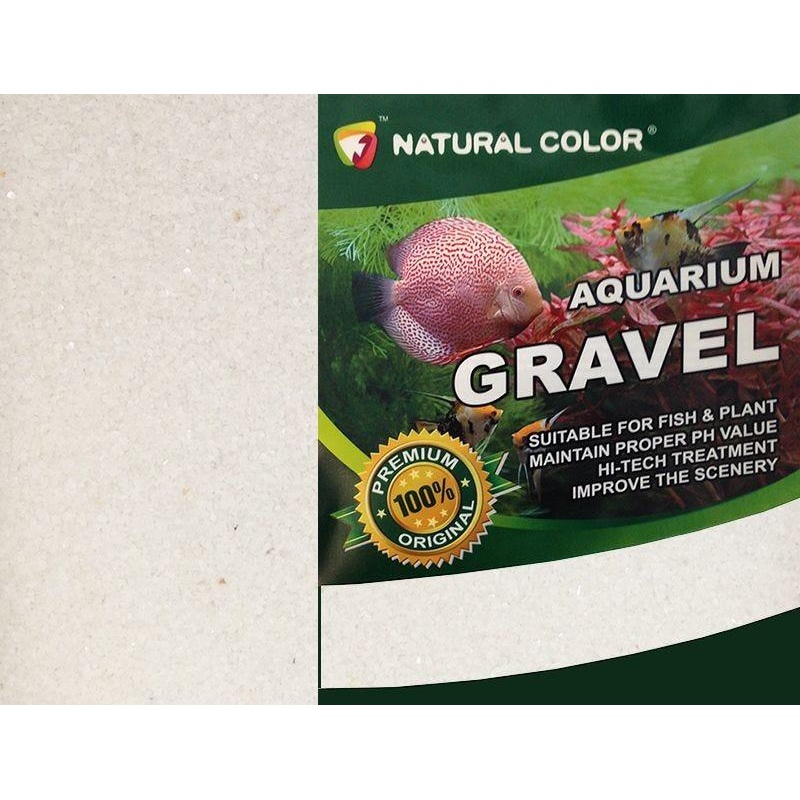 Aquarium Fish Tank White Sand 0.8 - 1mm 2KG