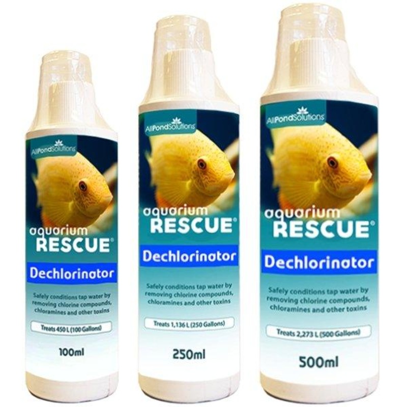 Aquarium Rescue Dechlorinator - 100ml / 250ml / 500ml