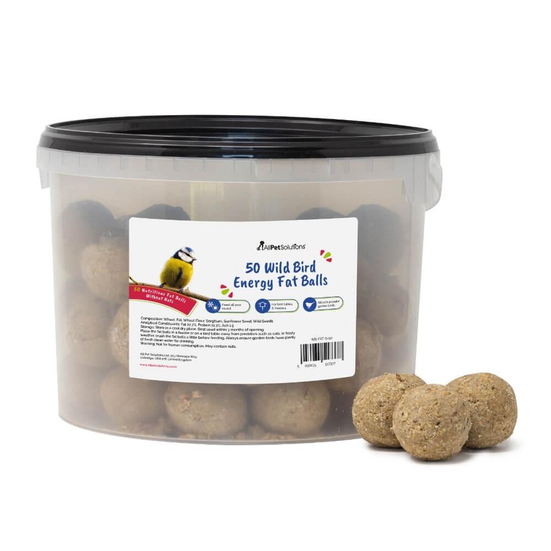 Wild Birds Fat Balls Without Nets  (50 Fat Balls)
