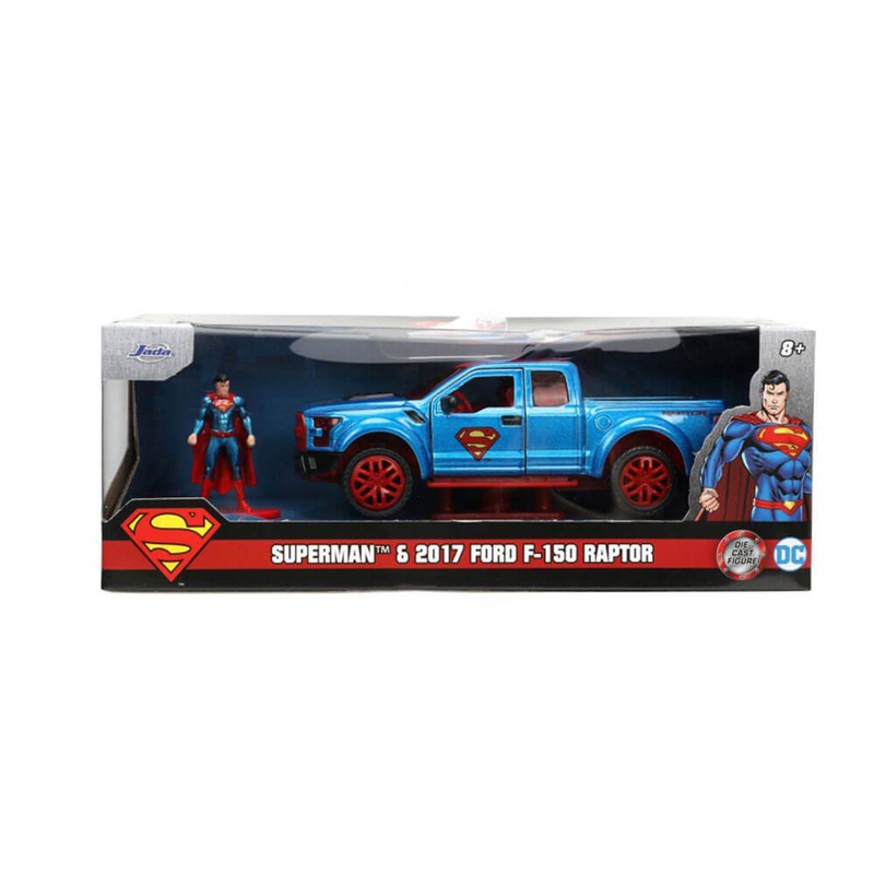 DC 2017 Ford F-150 Raptor avec Superman 1:32 chelle