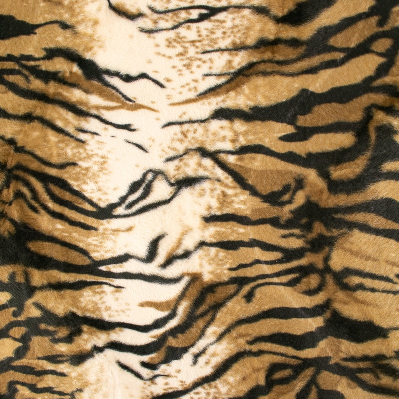 Fur & Chenille - ELLY - Tiger - Brown