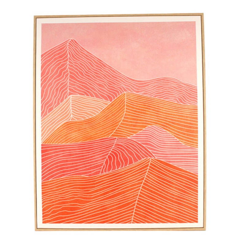 Impression de Kataleya avec cadre (90x70x4cm)