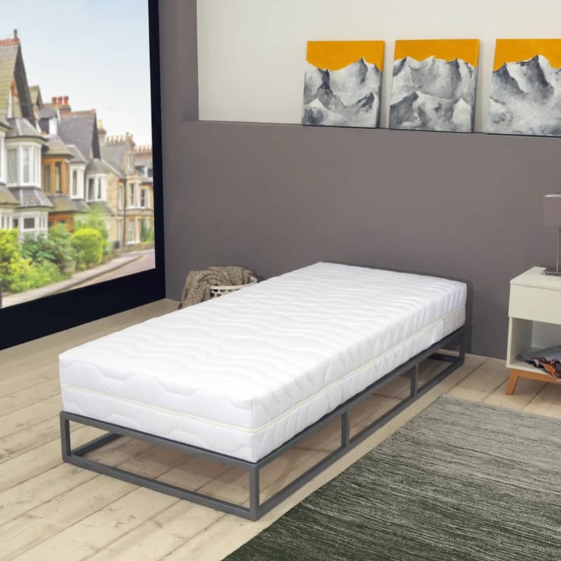Matelas 100 x 200 cm 7 zones Ressort ensach 20 cm H2