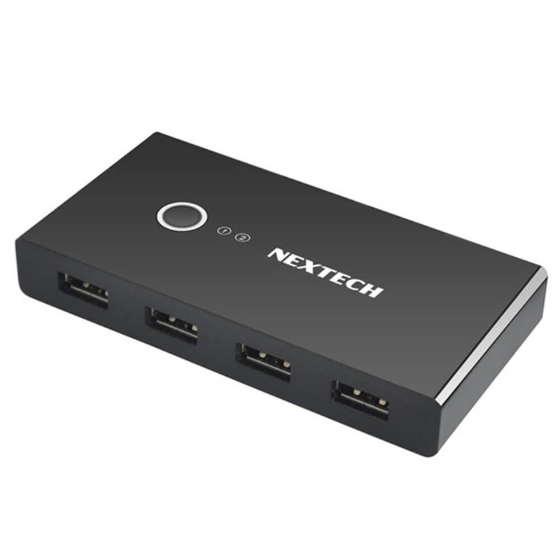 NEXTECH USB 3.0 Clavier et bote de commutation de souris (4 ports)