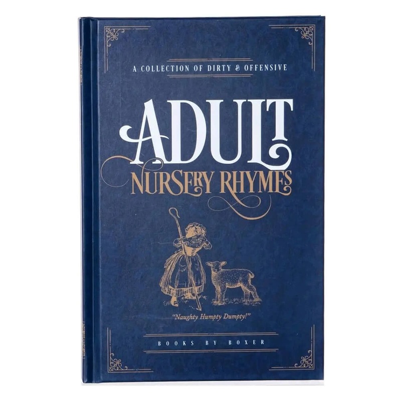 Une collection de livres de comptines pour adultes sales et offensives